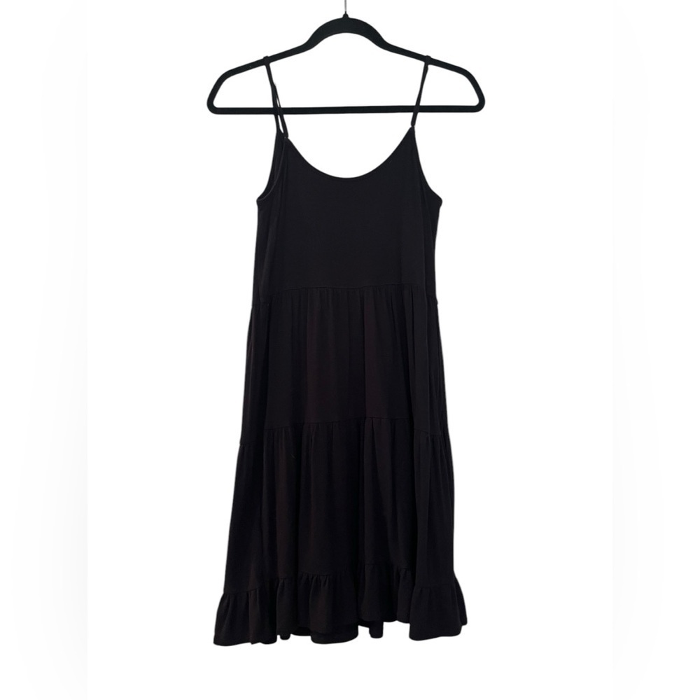 SO Tiered Black Dress Womens Size Small - Picture 6 of 7